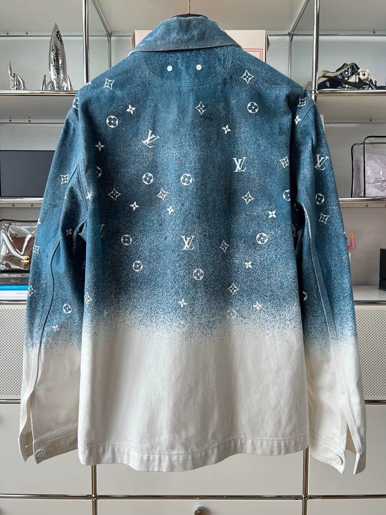 Louis Vuitton Louis Vuitton Star Gradient Denim Jacket Size US XS / EU 42 / 0 - 3 Thumbnail