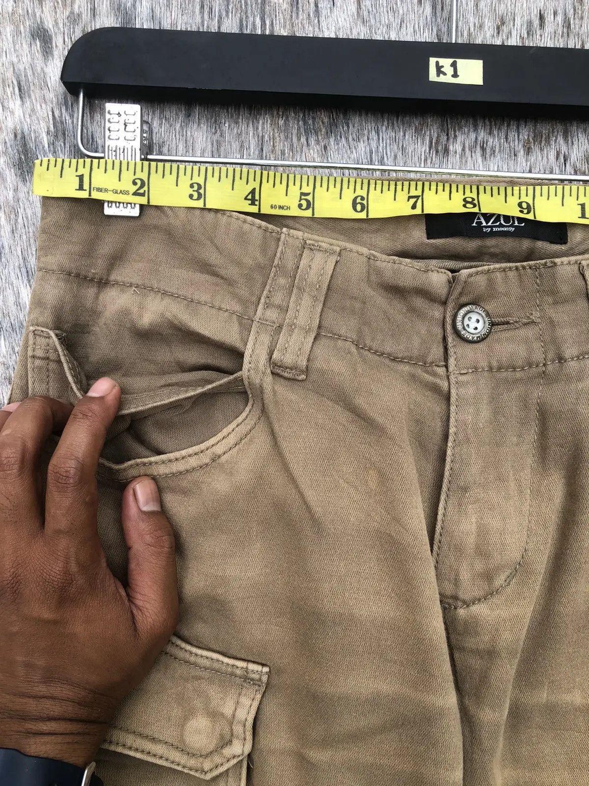 Japanese Brand × Vintage Vintage Japanese Cargo Pants 9 Pocket Tactical Cargo Size US 30 / EU 46 - 6 Thumbnail