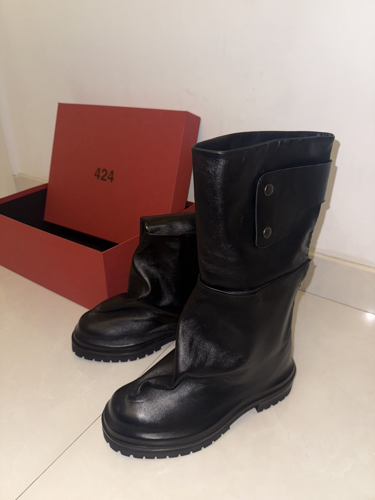 424 424 Dragon Rider Boots | Grailed