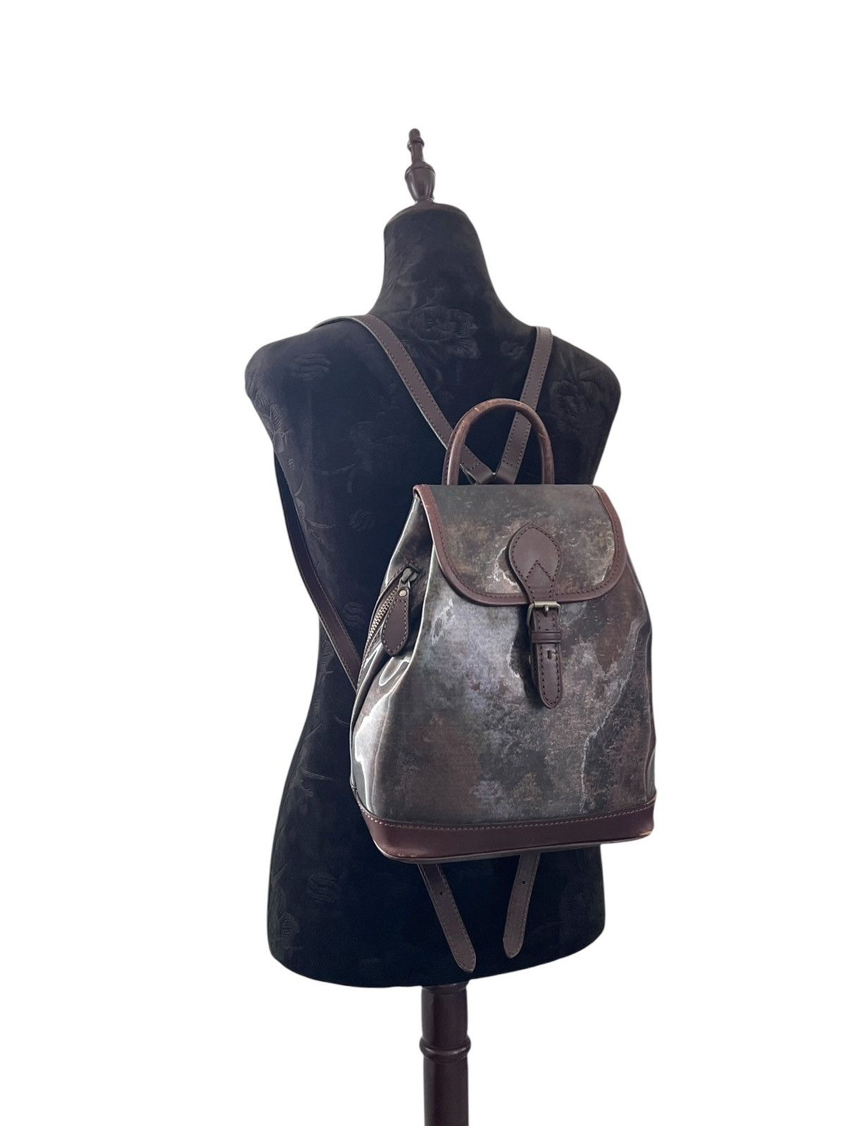 Jean Paul Gaultier Vintage Jean Paul Gaultier Cyber Holographic Backpack Size ONE SIZE - 2 Thumbnail