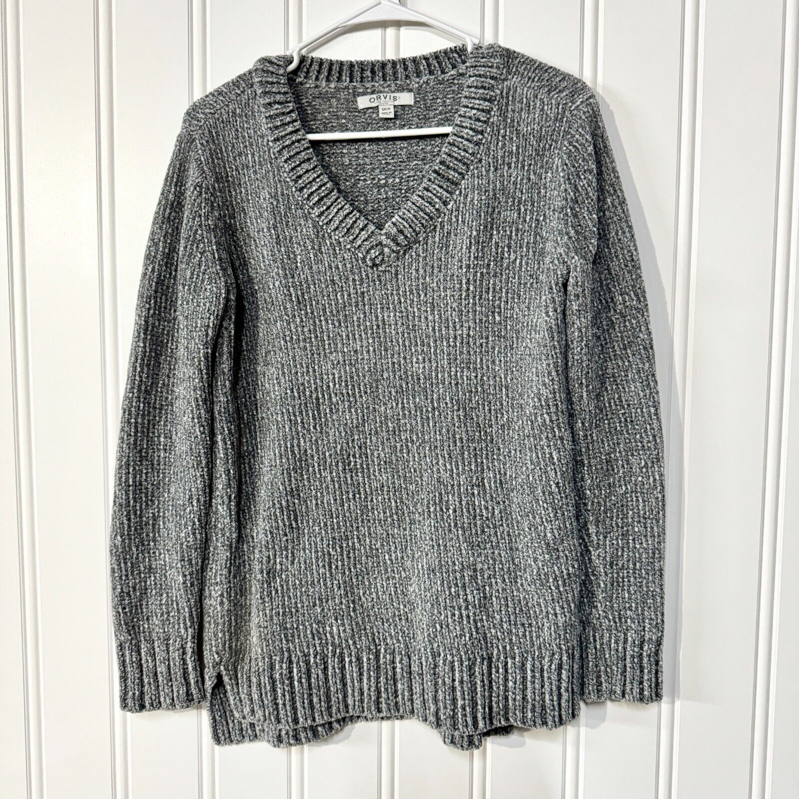 Orvis Orvis Sweater Chunky Knit Long Sleeve V Neck Pullover Small Size S / US 4 / IT 40 - 1 Thumbnail