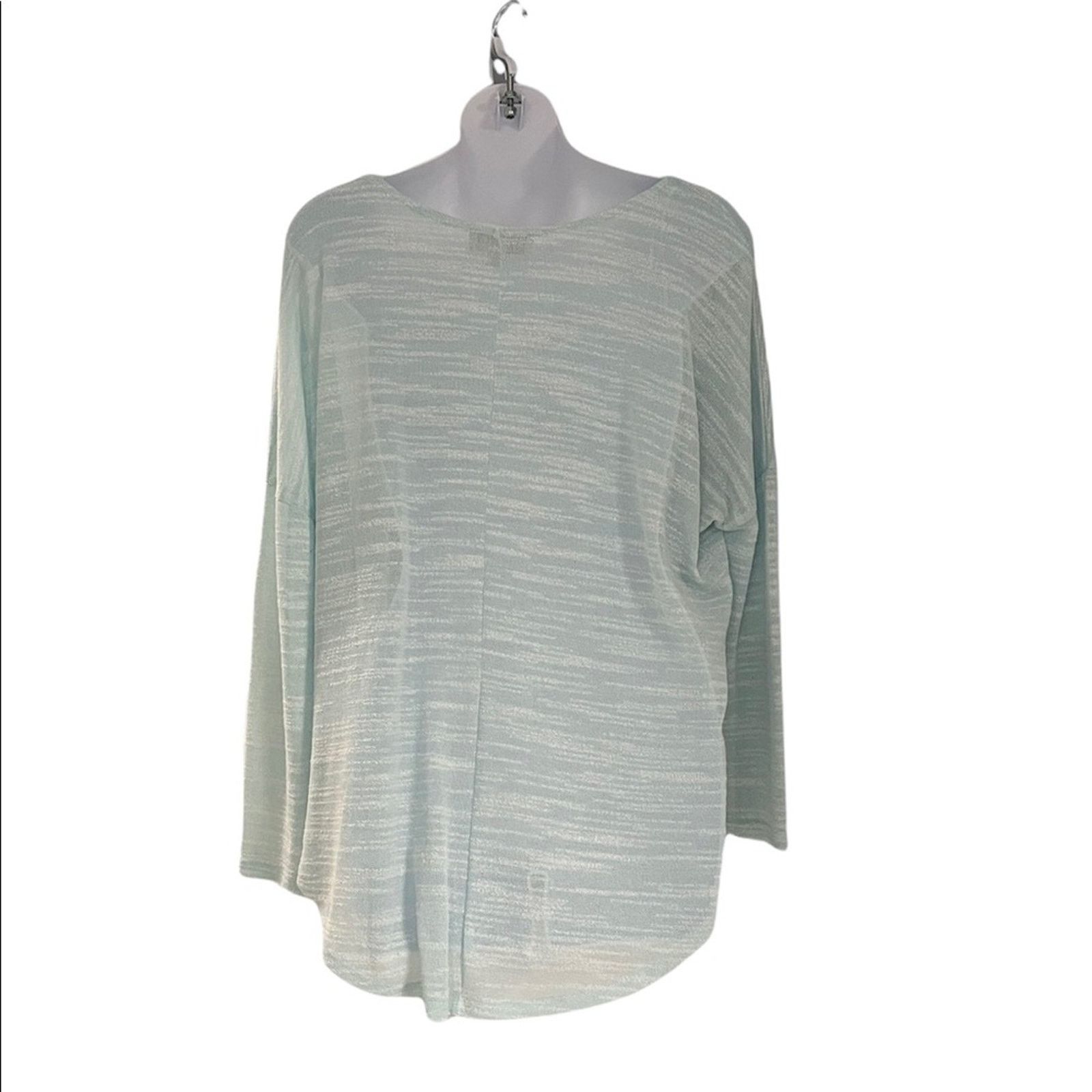 Other Olive & Oak Sheer Dolman Sweater Size L / US 10 / IT 46 - 3 Thumbnail