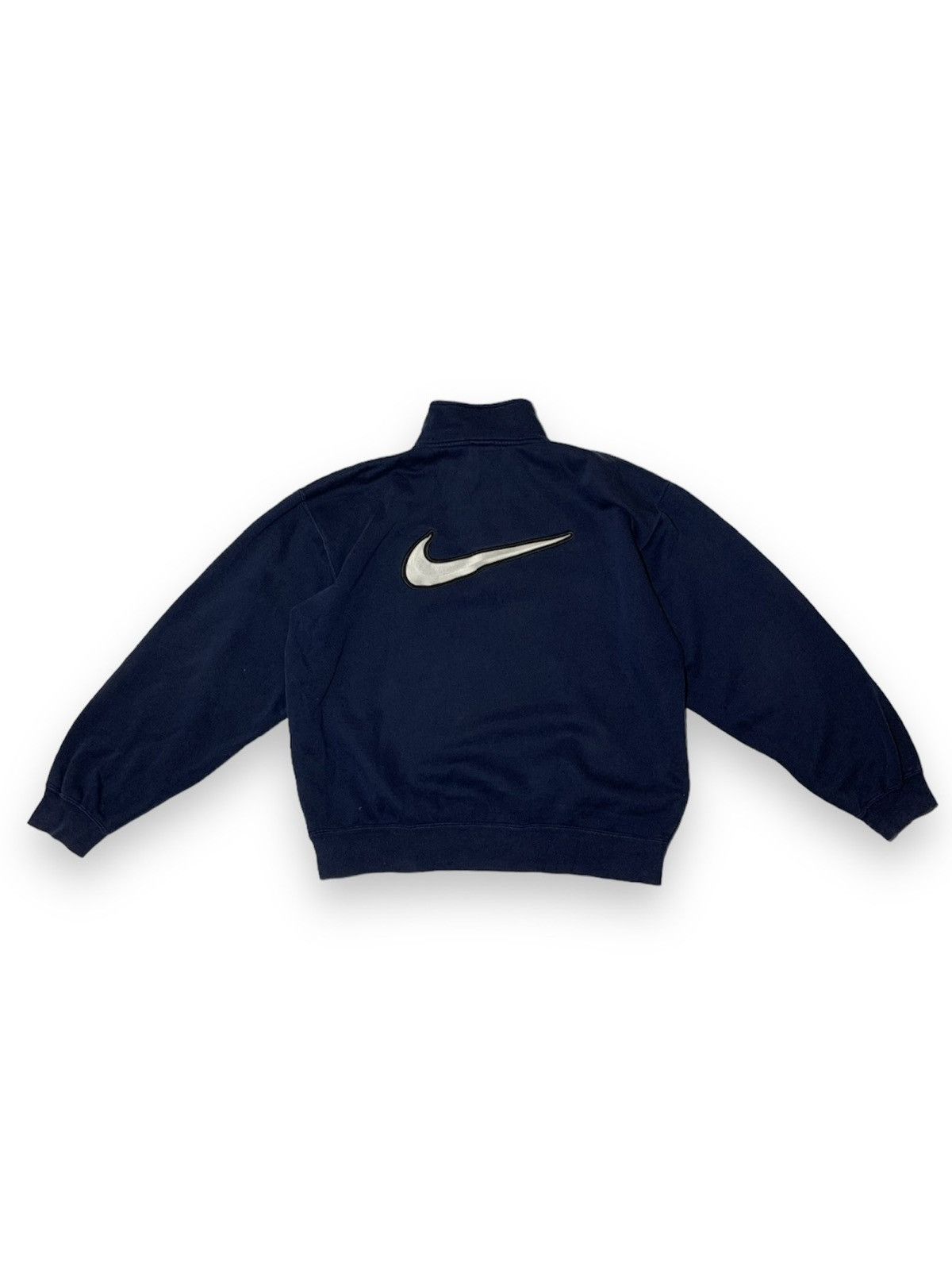 Nike Vintage Nike sweatshirt 90s M big logo swoosh Size M / US 6-8 / IT 42-44 - 1 Thumbnail