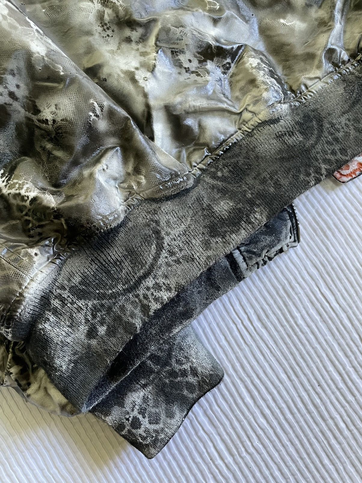 Handmade MA-1 Bomber in Floral Nior Size US XL / EU 56 / 4 - 11 Thumbnail