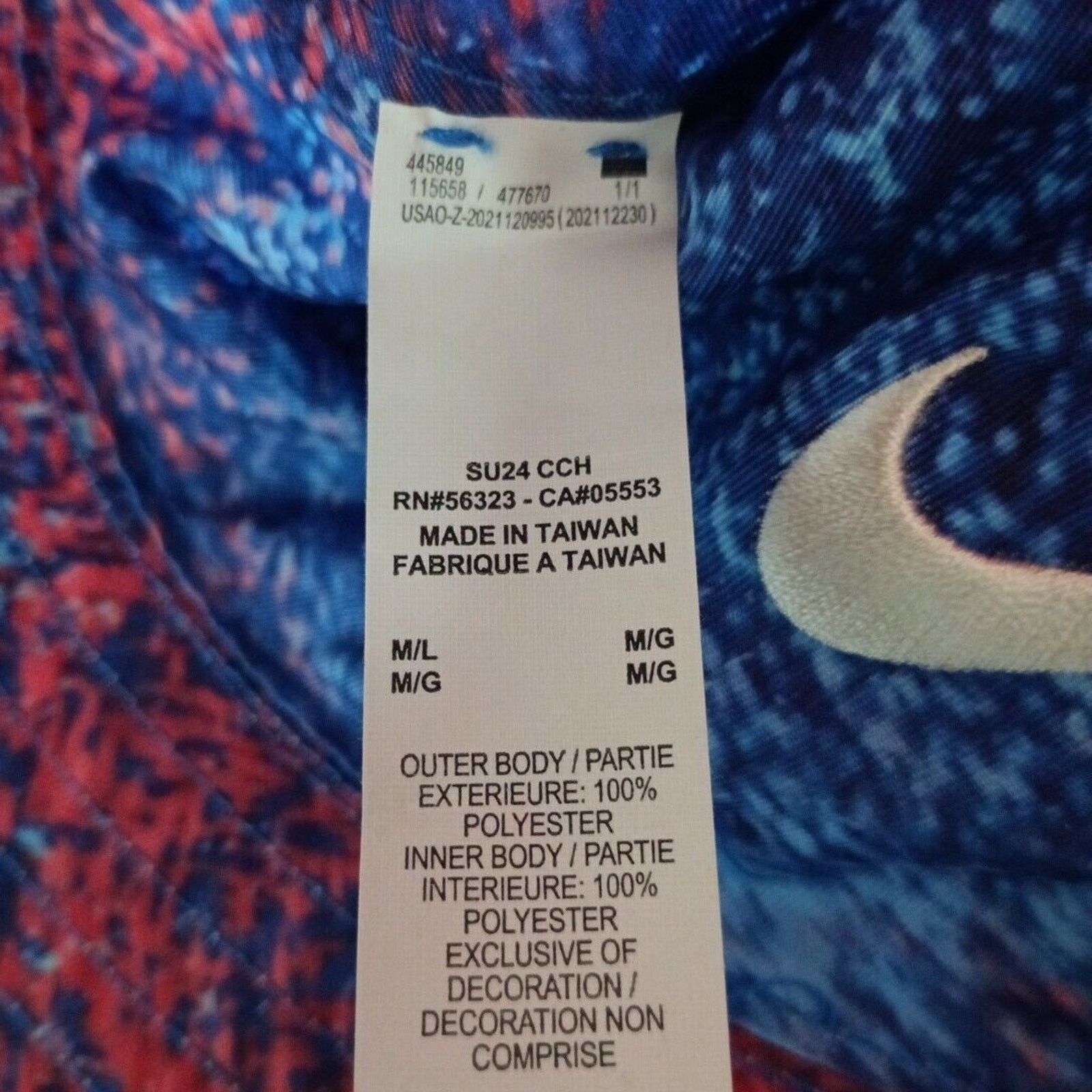 Nike Nike Team USA Reversible Bucket Hat Adult M/L Uni-Sex DriFit Size ONE SIZE - 6 Thumbnail