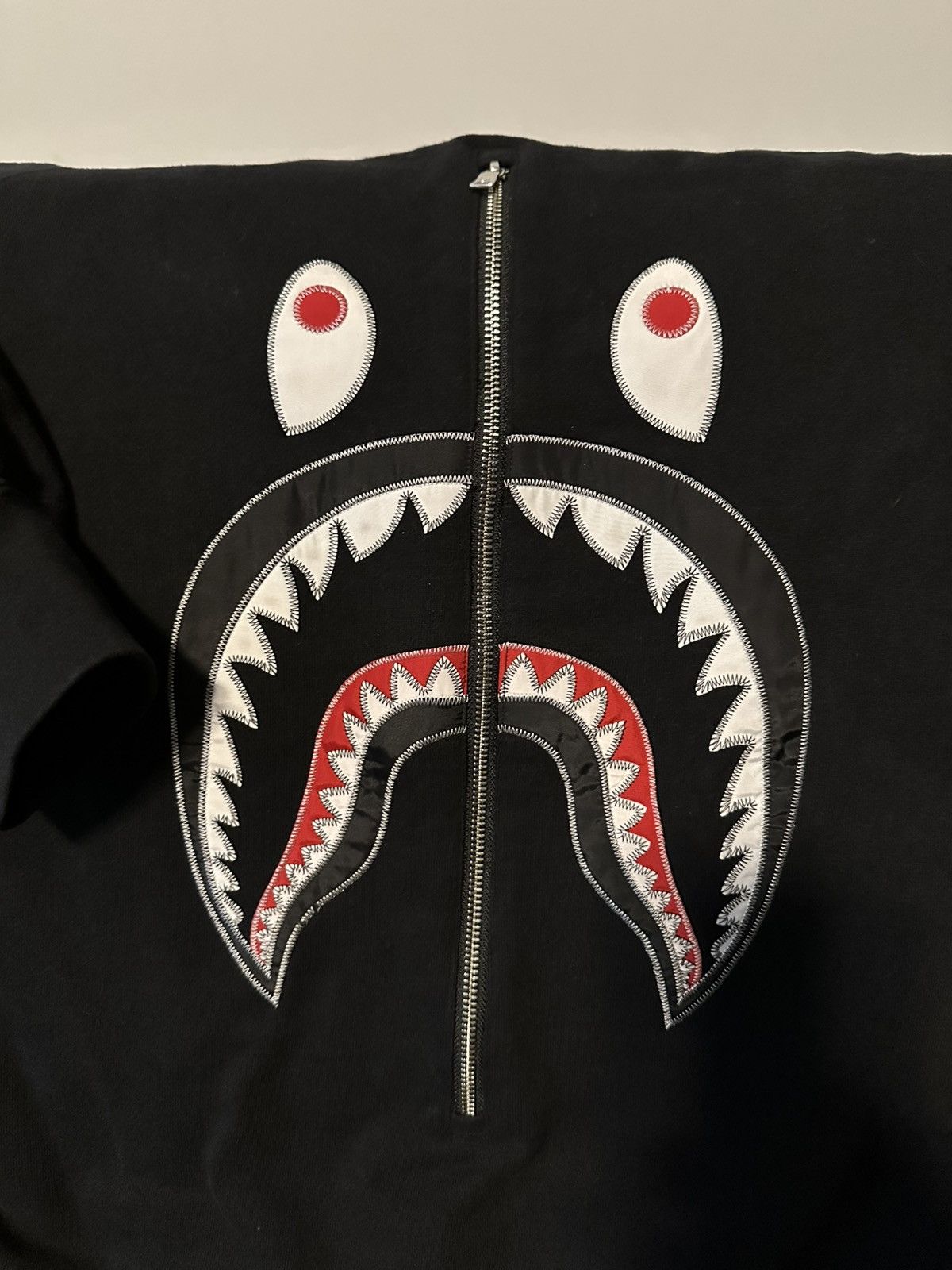 Bape BAPE 3XL Shark Zip Crew Size US XXL / EU 58 / 5 - 4 Thumbnail