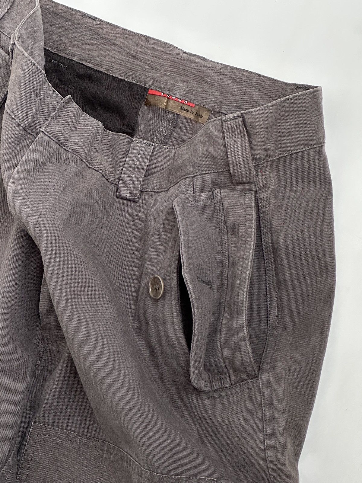 Prada PRADA FW 2006 Cargo Double Knee Utility Pants Vintage rapper Size US 32 / EU 48 - 12 Thumbnail
