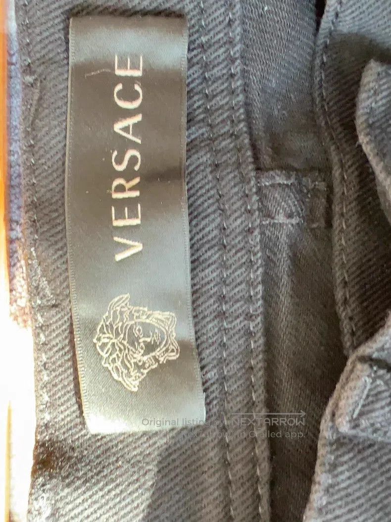 Versace Versace Pure black jeans Size US 26 / EU 42 - 6 Thumbnail