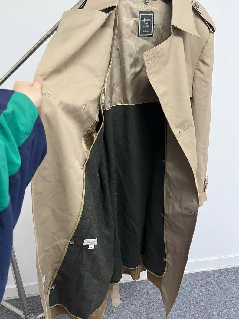 Christian Dior Monsieur Christian Dior Windbreaker with shoulder pads coat 2504-Nex Size US L / EU 52-54 / 3 - 4 Thumbnail