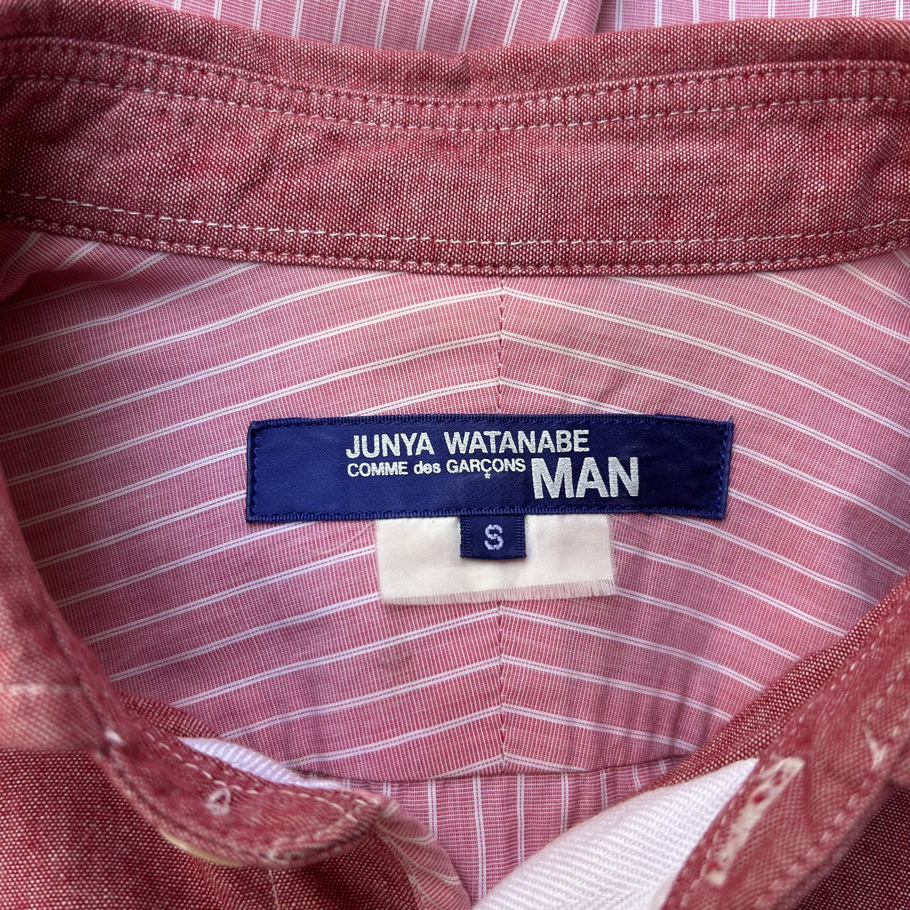 Junya Watanabe Comme des Garcons Junya Watanabe Pink Shirt Button Up S/S11 Size US S / EU 44-46 / 1 - 8 Thumbnail
