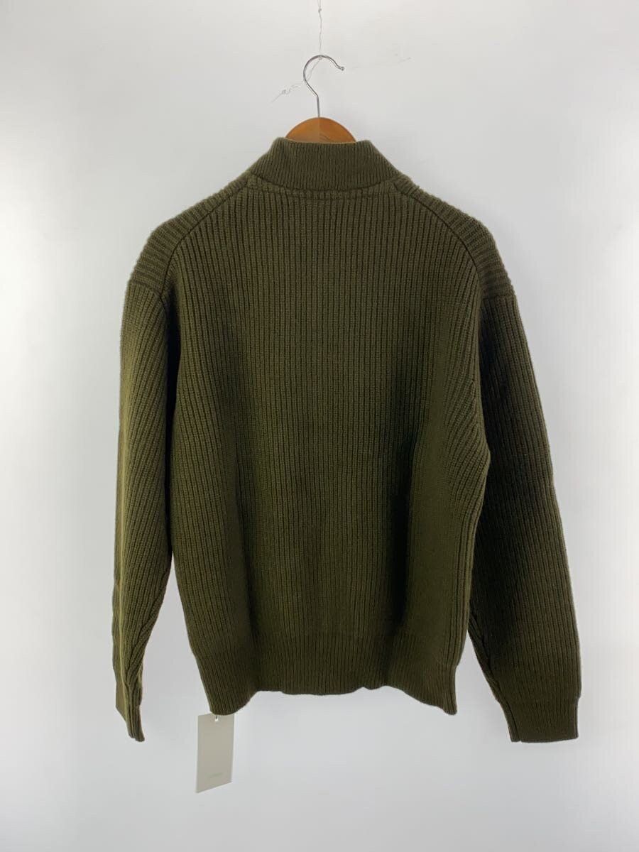 A.PRESSE Brown Wool Jeep Sweater (thick) Size US L / EU 52-54 / 3 - 2 Thumbnail
