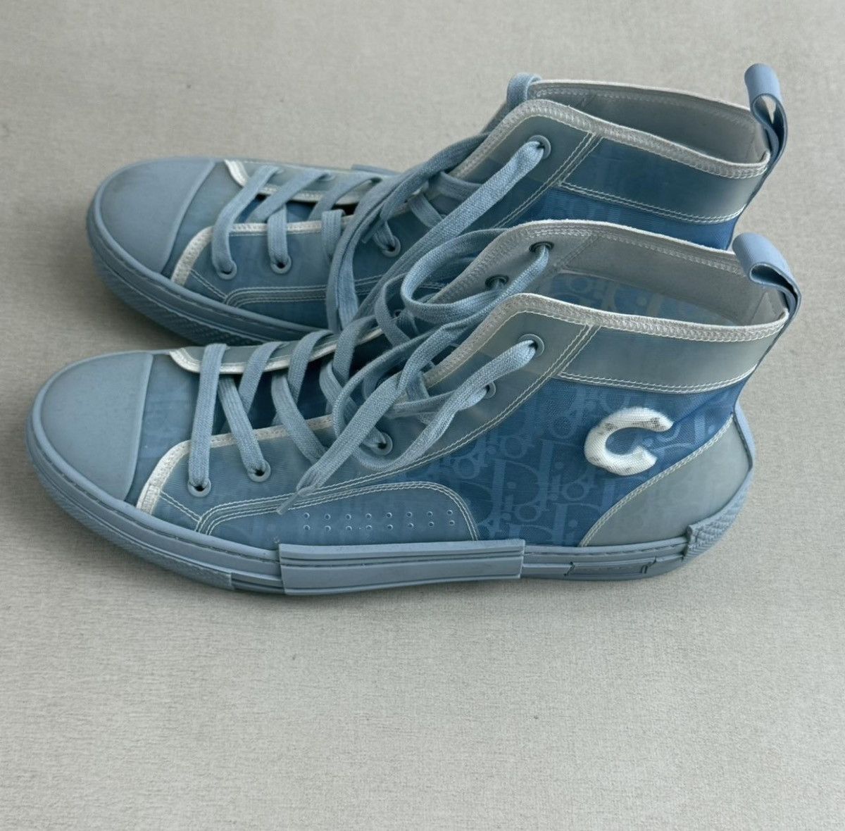 Dior Dior B23 High Top Daniel Arsham Size 45 Dior Sneakers Size US 11.5 / EU 44-45 - 2 Thumbnail