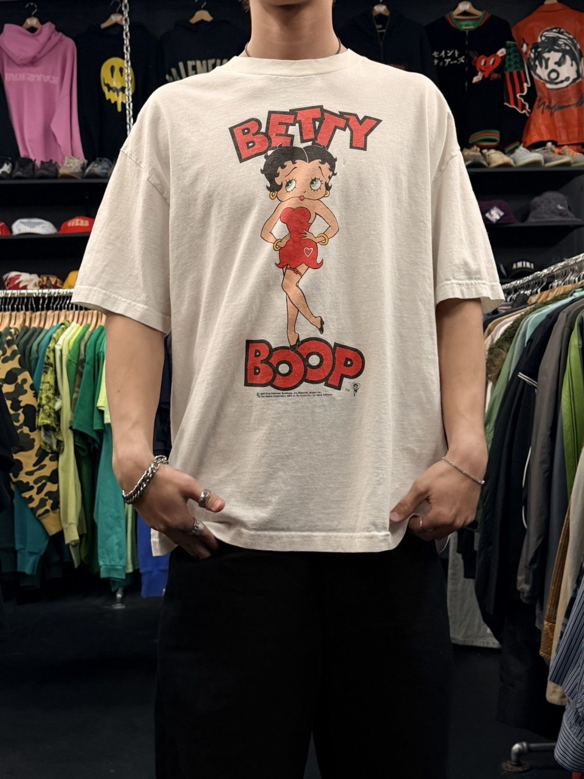 Vintage Vintage betty boop tee Size US L / EU 52-54 / 3 - 1 Thumbnail