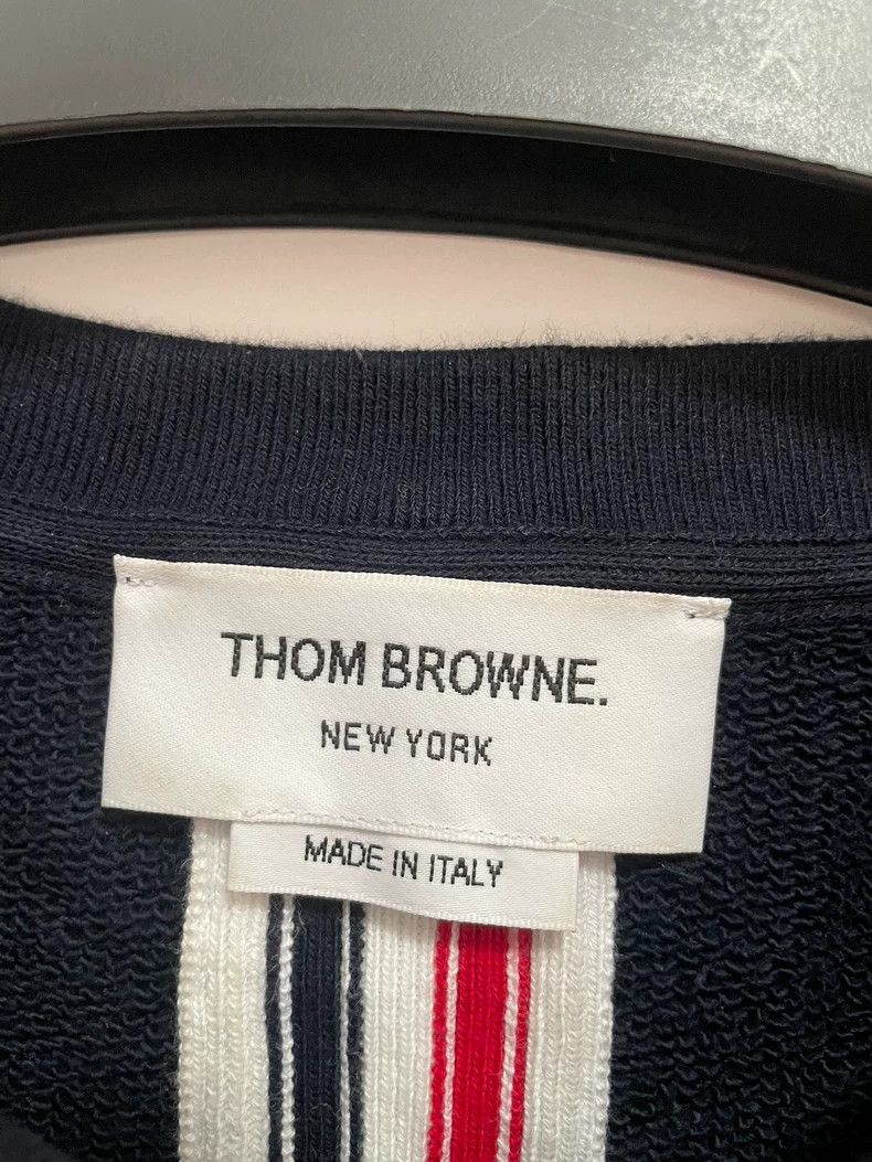 Thom Browne Thom Browne Classic blue hoodie Size US M / EU 48-50 / 2 - 6 Thumbnail