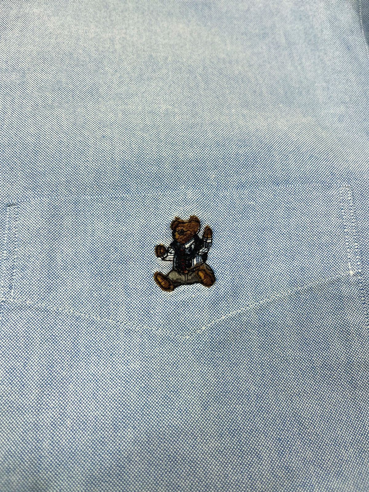 Polo Ralph Lauren Polo Ralph Lauren Bear Oxford Shirt Blue Dutton Sleeve Men’s Size US XXL / EU 58 / 5 - 9 Thumbnail