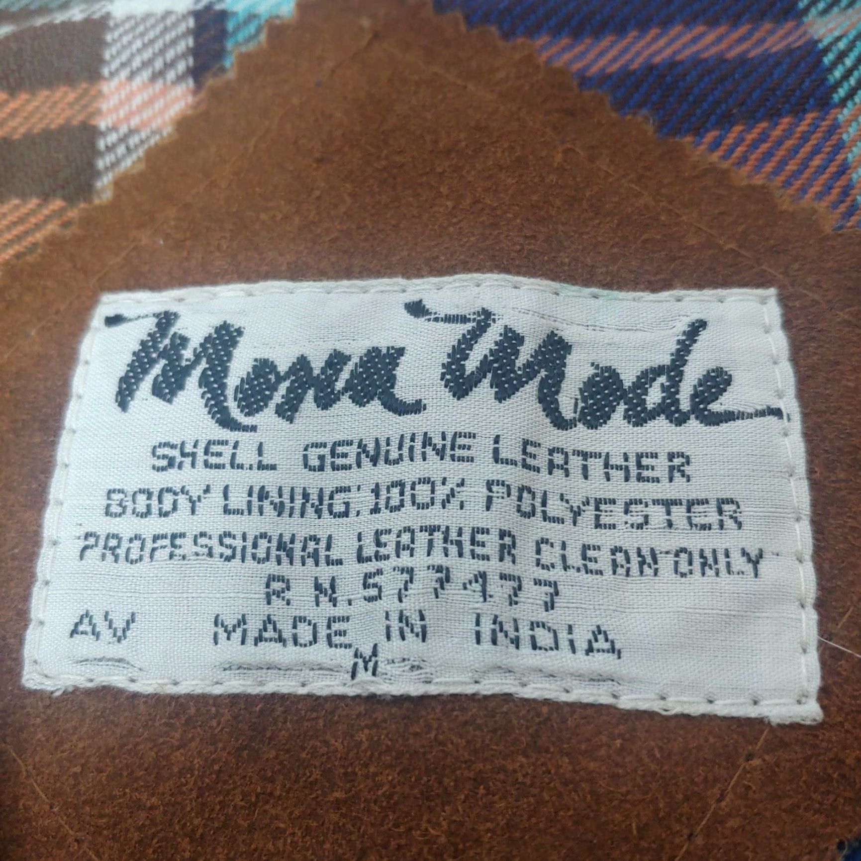 Vintage VINTAGE Mona Mode Leather Vest Men Large Rust Brown Snap Up Western Retro Size US L / EU 52-54 / 3 - 8 Thumbnail