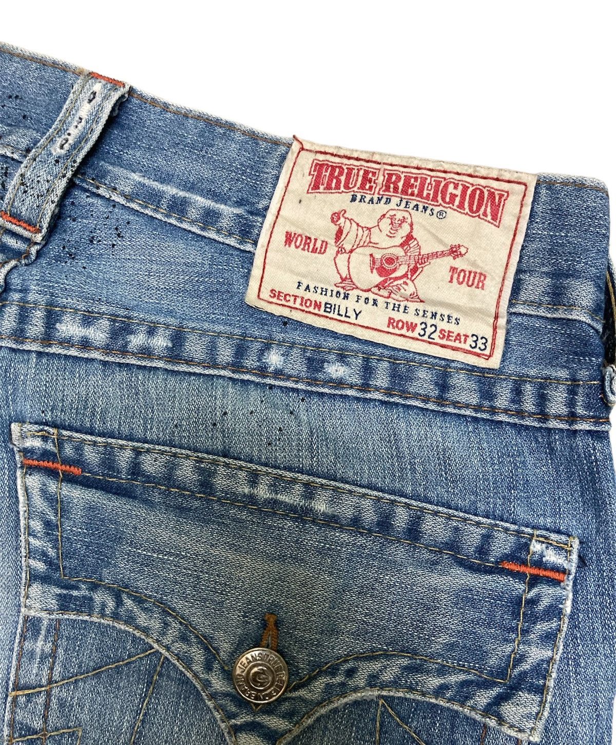 True Religion True Religion Billy Flare Jeans Size 34" / US 12 / IT 48 - 10 Thumbnail