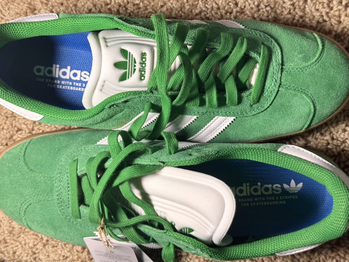 Adidas Adidas Gazelle Green Men’s 9.5 – Brand New in Box w/Bag Size US 9.5 / EU 42-43 - 6 Thumbnail
