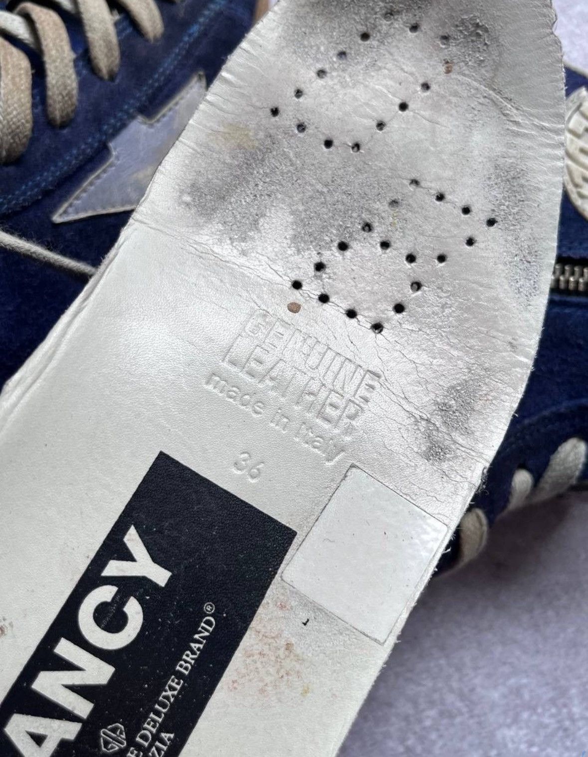 Golden Goose VINTAGE GOLDEN GOOSE FRANCY HIGH TOPS SUEDE SNEAKERS EUR 36 Size US 6 / IT 36 - 7 Thumbnail