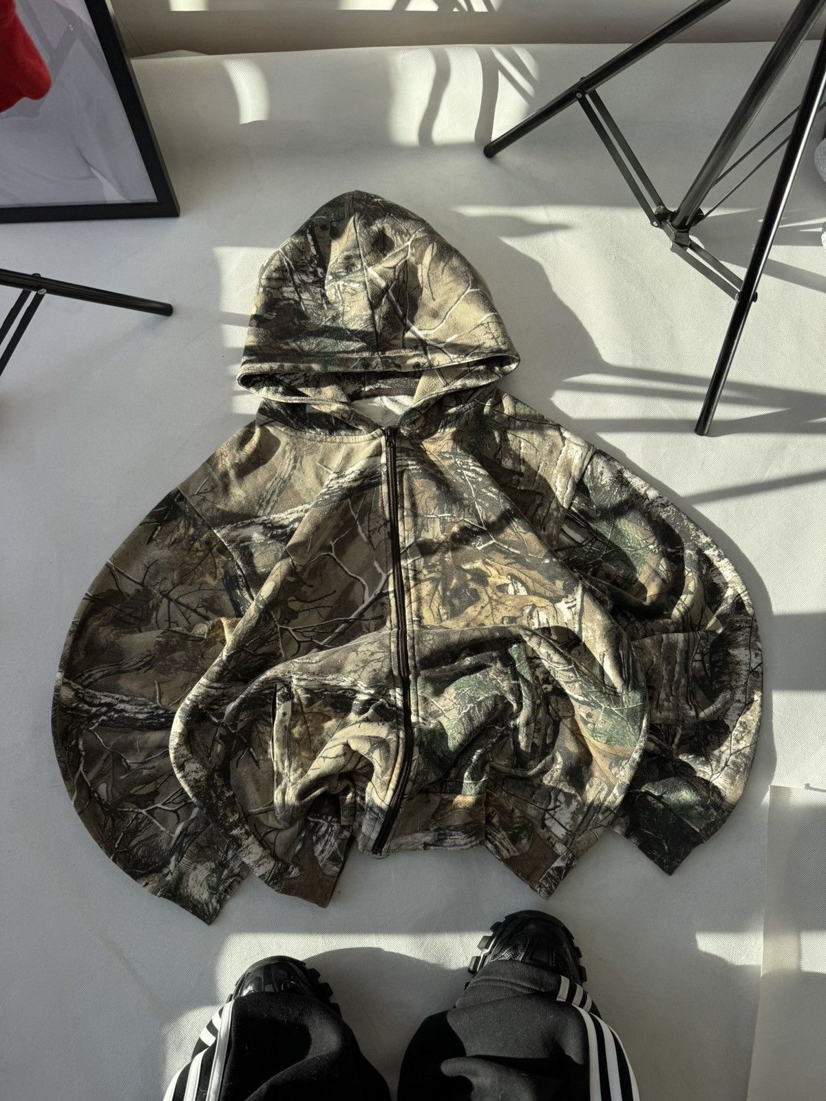 Realtree Vintage Realtree Boxy Fit Camo Zip Up Hoodie Hype Gothic Size US XL / EU 56 / 4 - 23 Thumbnail