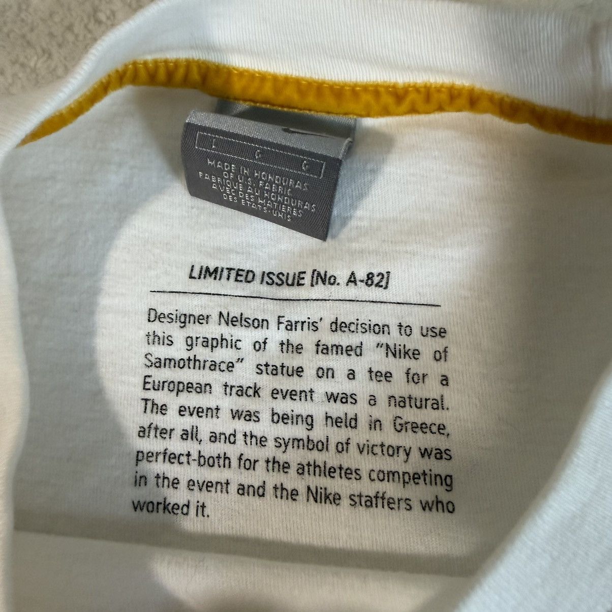 Nike y2k Nike "Nike of Samothrace" Greek Goddess Long Sleeve Size US XS / EU 42 / 0 - 4 Thumbnail