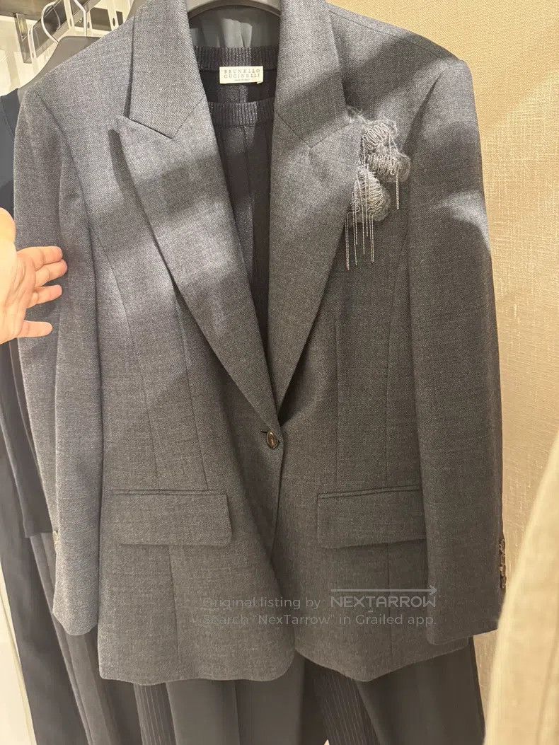 Brunello Cucinelli Brunello Cucinelli Blazers Size XS / US 0-2 / IT 36-38 - 2 Thumbnail