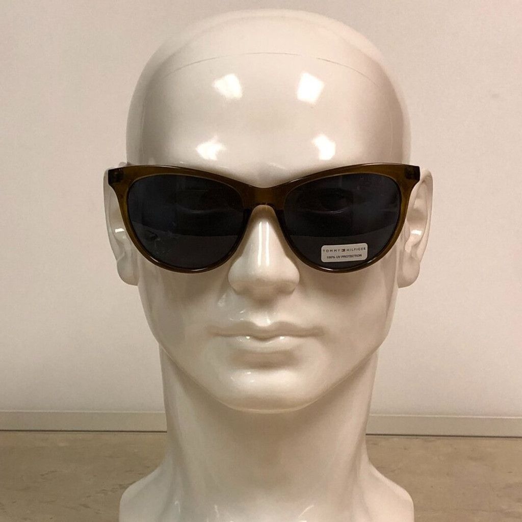 Tommy Hilfiger Tommy Hilfiger Brown Cat-Eye Frame Sunglasses Size ONE SIZE - 1 Thumbnail