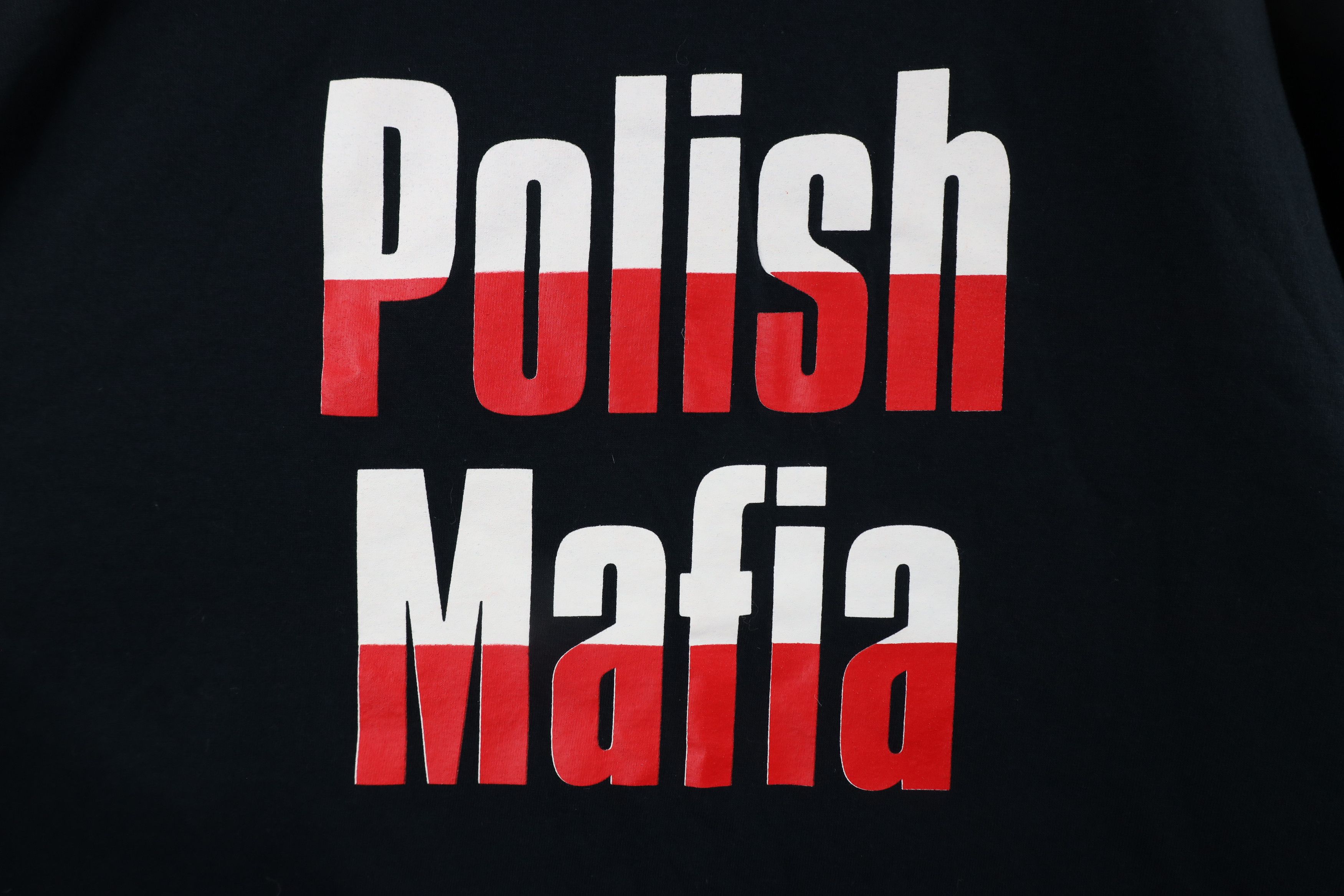 Vintage Vintage Streetwear Out Polish Mafia T-Shirt Black Cotton Size US XXL / EU 58 / 5 - 4 Thumbnail