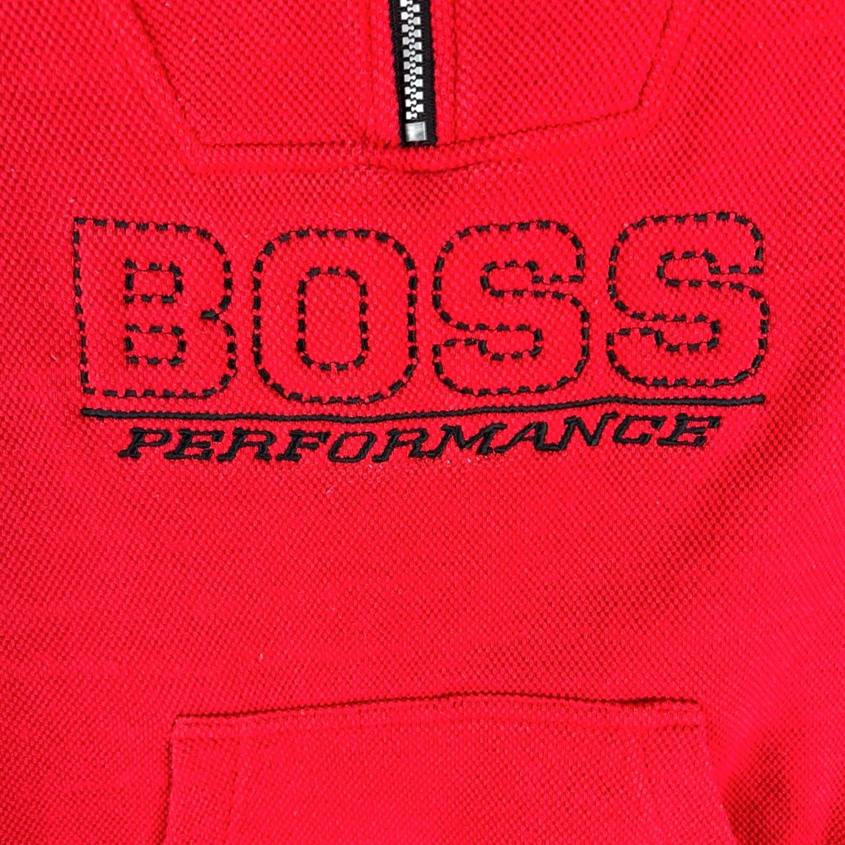 Vintage VINTAGE Boss Girl Performance Womens Pullover 1/4 Zip Red Jacket Sweatshirt Size M Size M / US 6-8 / IT 42-44 - 2 Thumbnail