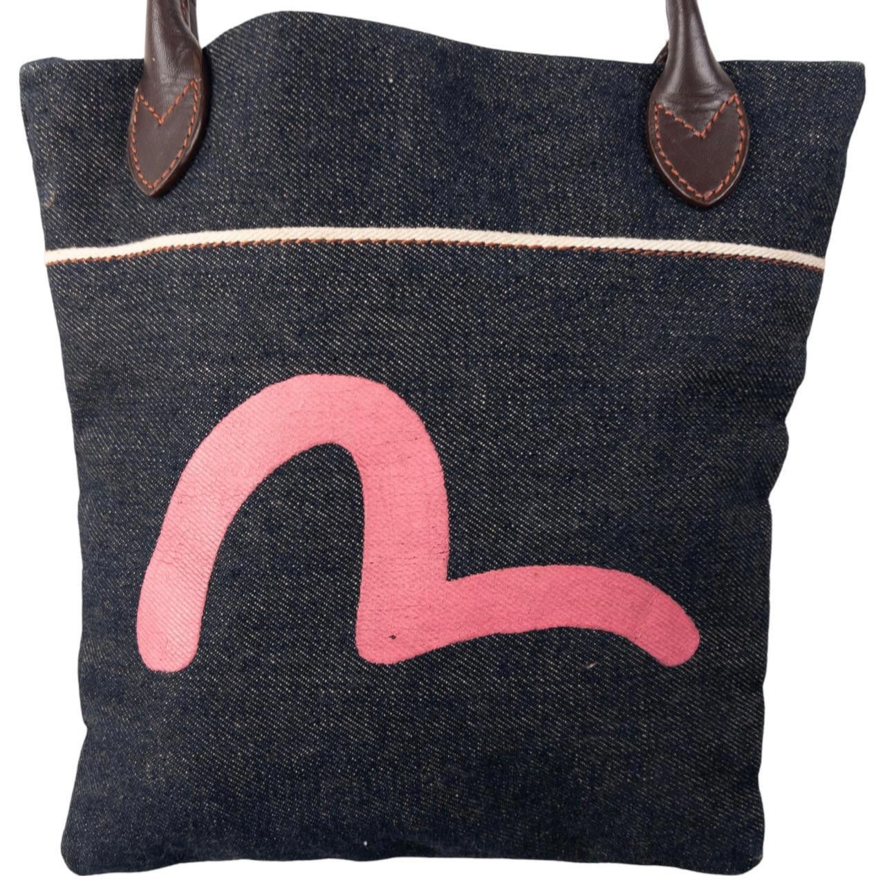 Evisu Vintage Evisu Gull Japanese Denim Handbag Size ONE SIZE - 3 Thumbnail