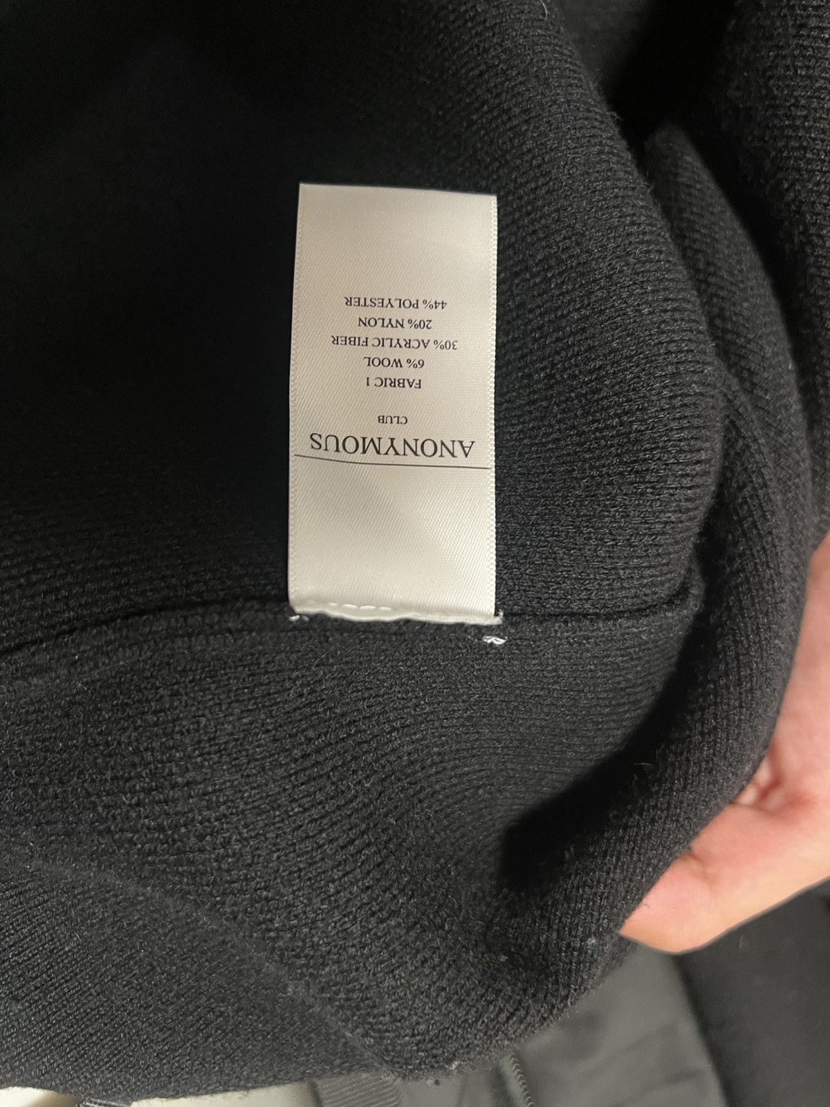 Anonymous Club × Hood By Air Anonymous Club Knit Skully Heritage Polo Size US L / EU 52-54 / 3 - 5 Thumbnail