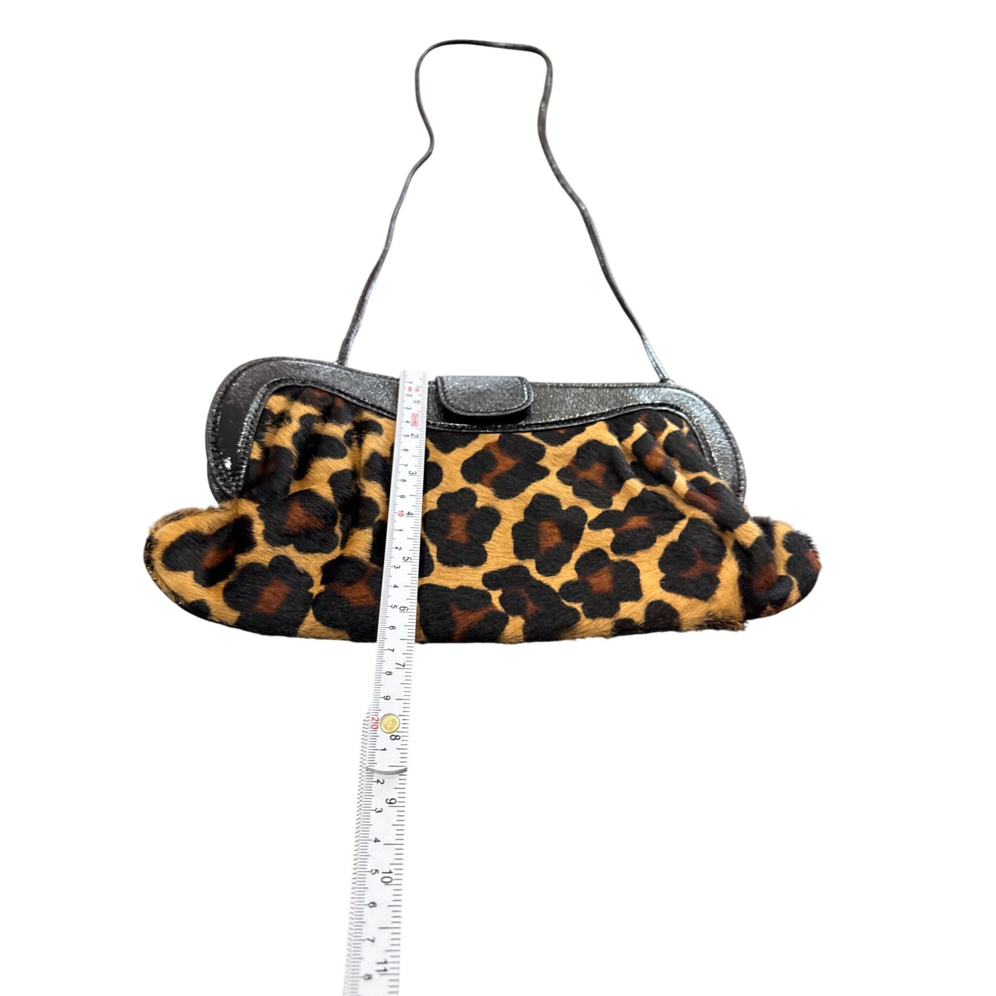 Designer Franchi Collection Leopard Print Faux fur Shoulder bag SKU 7 Size ONE SIZE - 4 Thumbnail