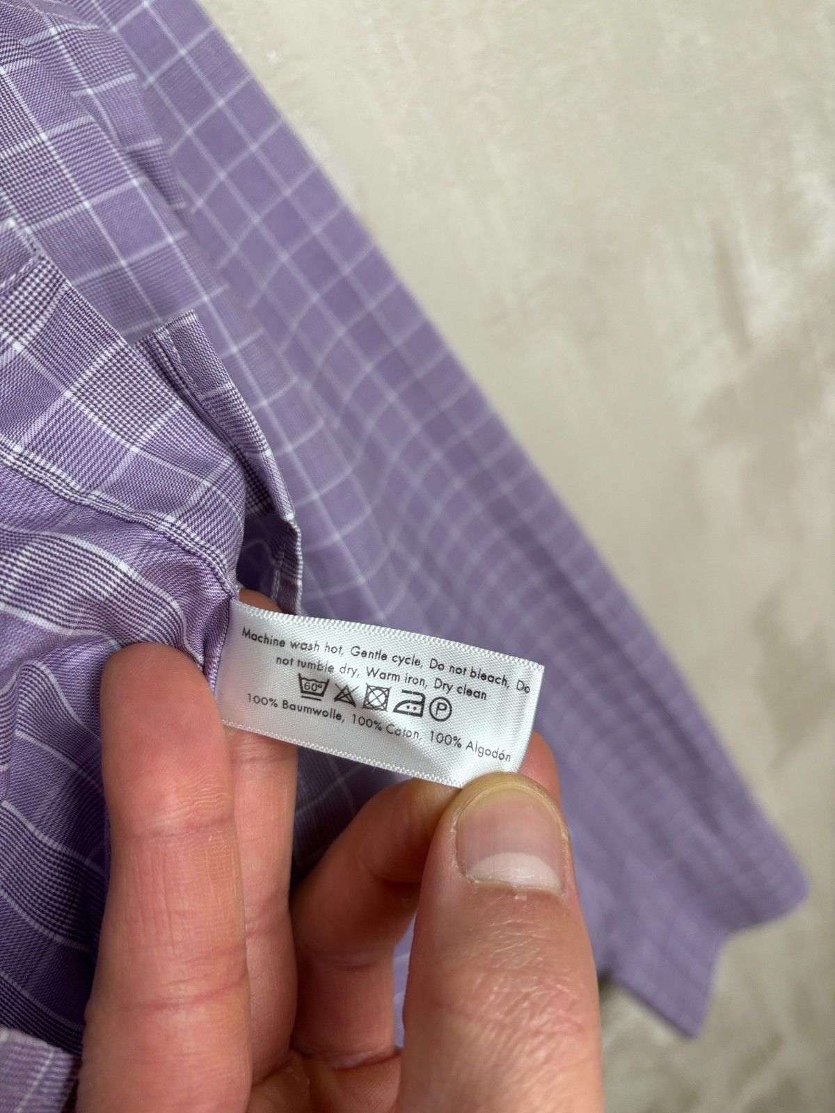 Eton Eton York Check Long Sleeve Dress Shirt Size 39 15.5 Slim Size US M / EU 48-50 / 2 - 11 Thumbnail