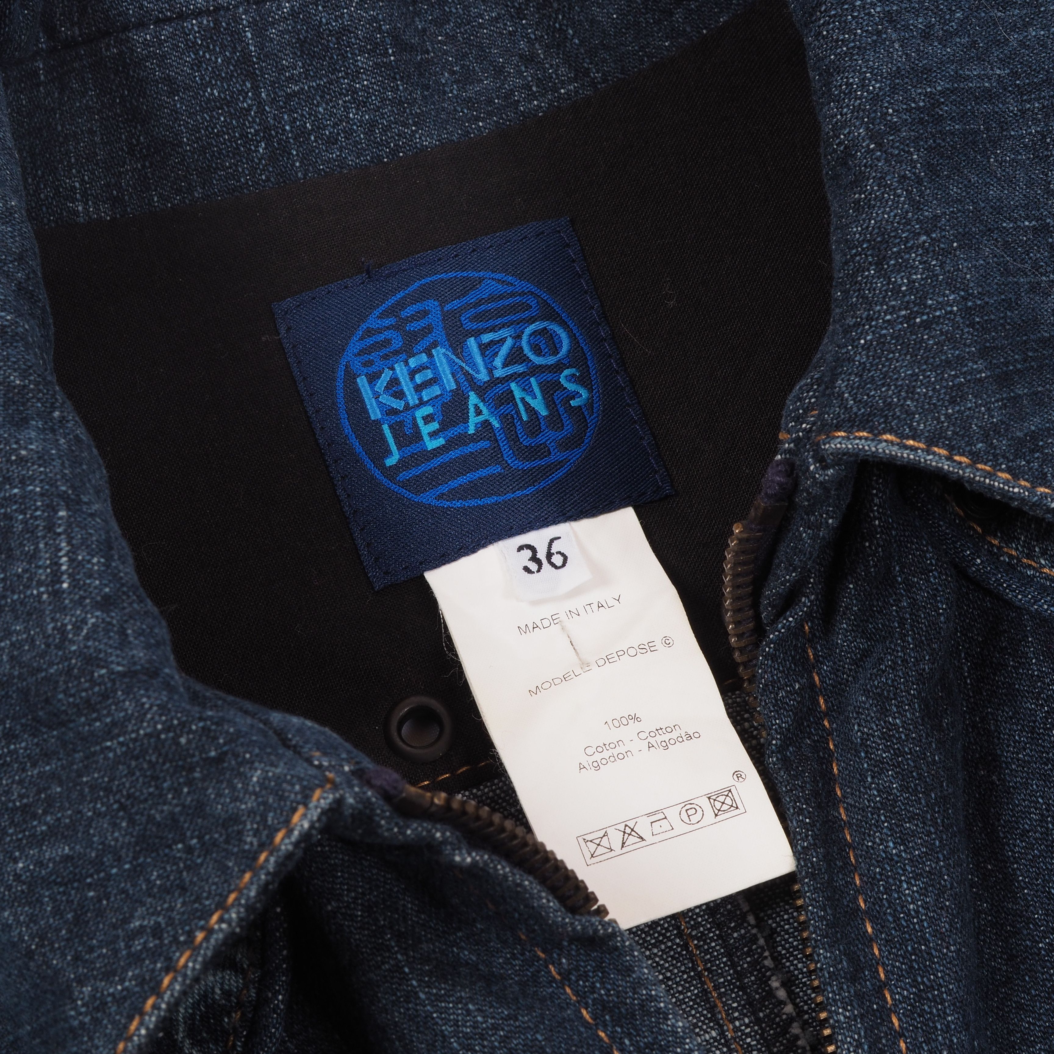 Kenzo Kenzo Jeans Vintage Denim Jacket Size XS / US 0-2 / IT 36-38 - 7 Thumbnail