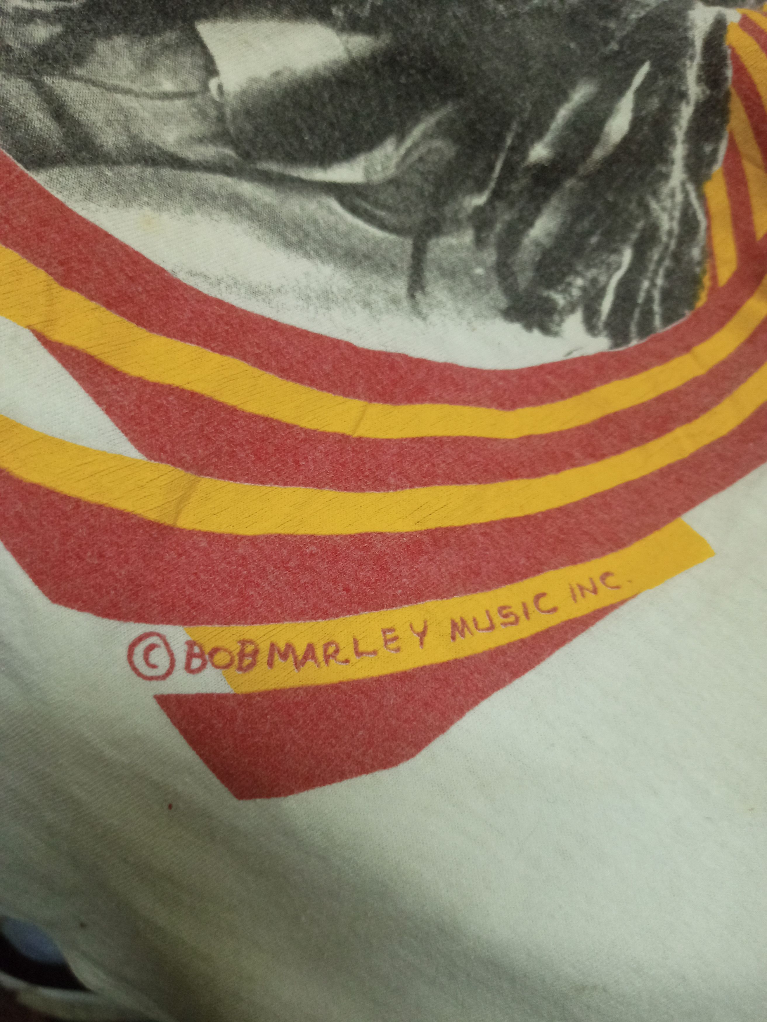 Bob Marley × Hanes × Vintage Vintage Rare 80s Bob Marley Tuff Gong Size US L / EU 52-54 / 3 - 6 Thumbnail