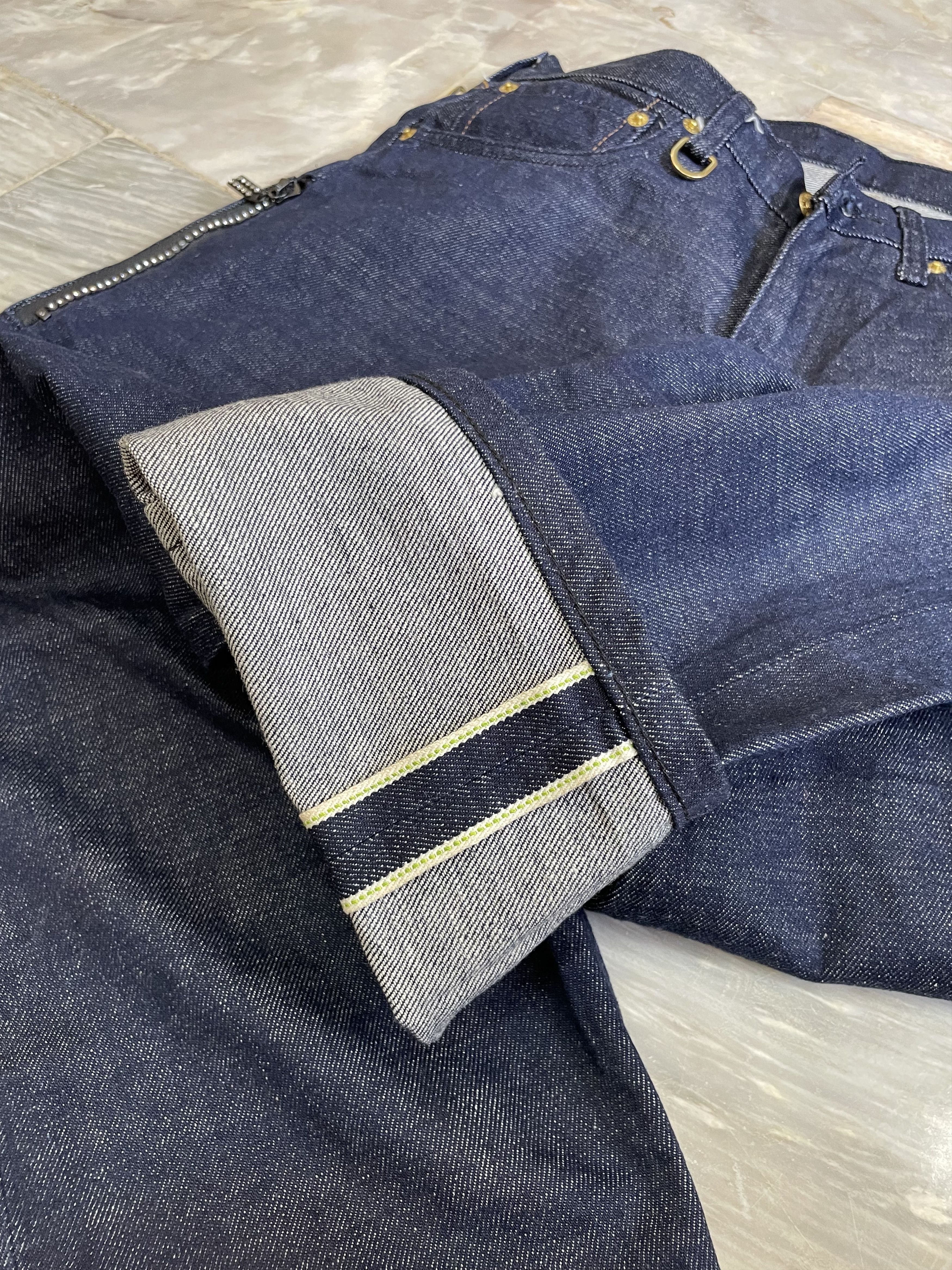 Fragment Design × Levi's Levis Fenom x Mastermind Japan - Denim Selvedge Pants Size US 30 / EU 46 - 12 Thumbnail