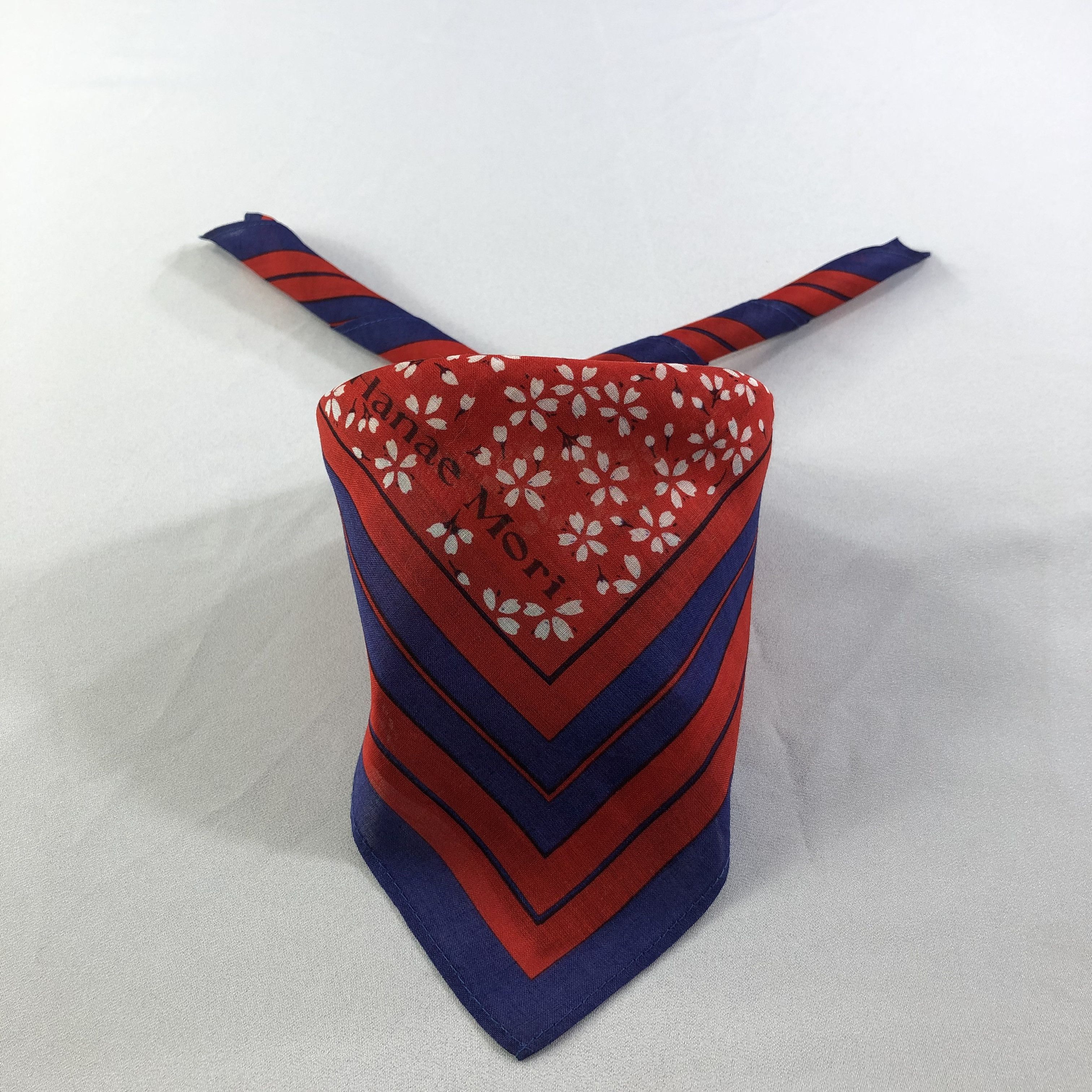 Hanae Mori Hanae Mori Handkerchief Neckerchief Bandana H1530 Size ONE SIZE - 1 Thumbnail