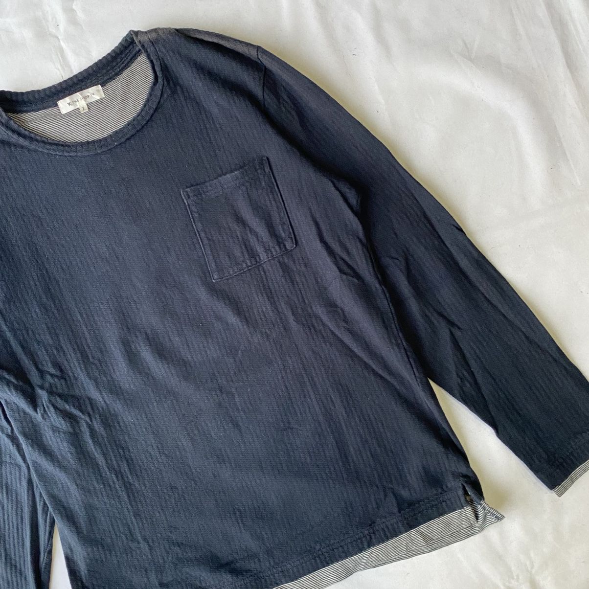 If Six Was Nine × Japanese Brand × Le Grande Bleu (L.G.B.) Japanese Double Layer Gothic Style Long Sleeve Tees Size US L / EU 52-54 / 3 - 8 Thumbnail