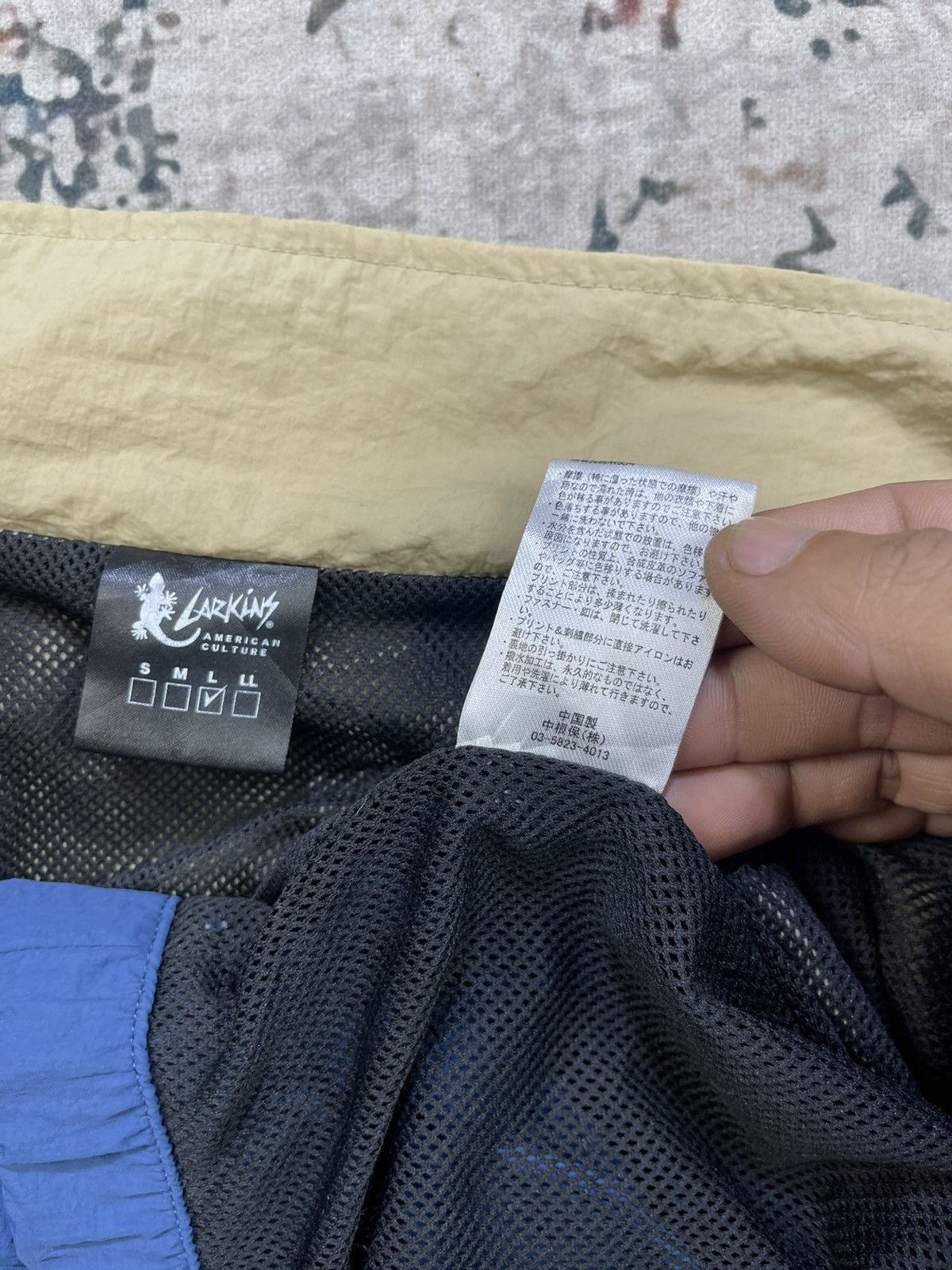 Japanese Brand Larkin Color Block Street Style Track Jacket Size US L / EU 52-54 / 3 - 14 Thumbnail
