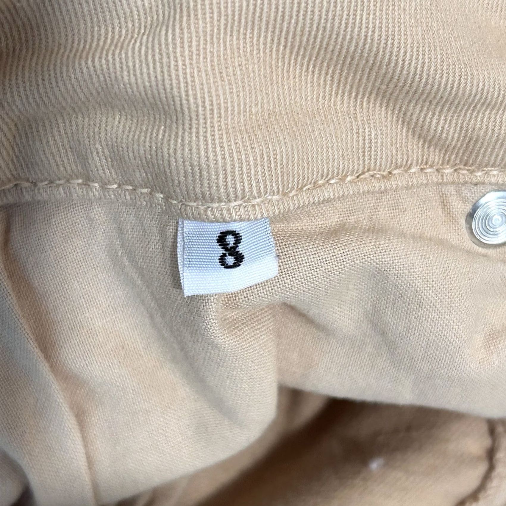 Vintage St John 5 Pocket Tan Twill Pants Women’s 8 Size 30" / US 8 / IT 44 - 7 Thumbnail
