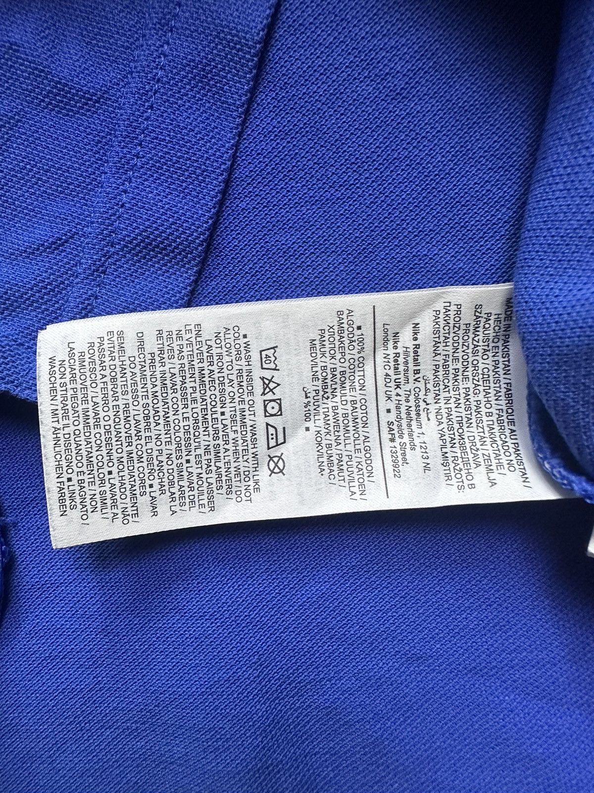 Nike Nike England soccer polo size M blue Size US M / EU 48-50 / 2 - 4 Thumbnail