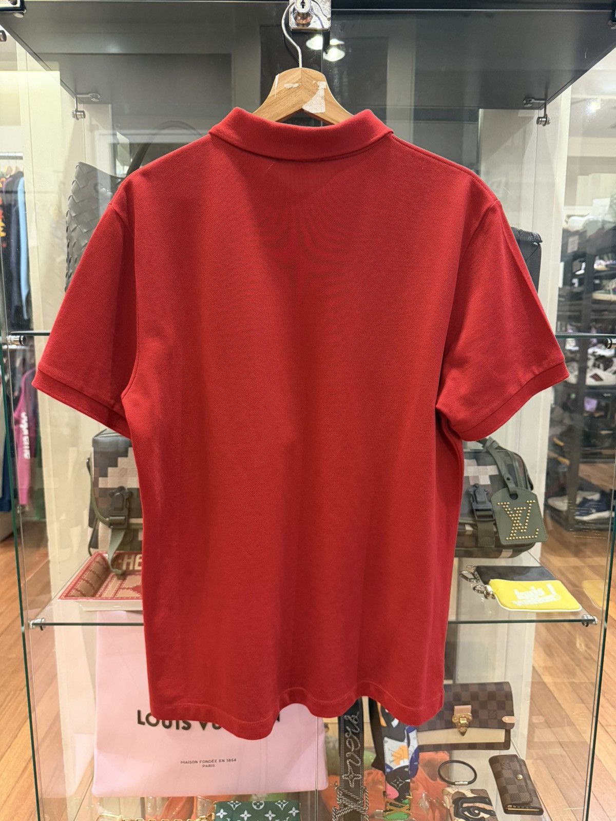 Burberry Burberry Polo Shirt - Red Size US L / EU 52-54 / 3 - 2 Thumbnail