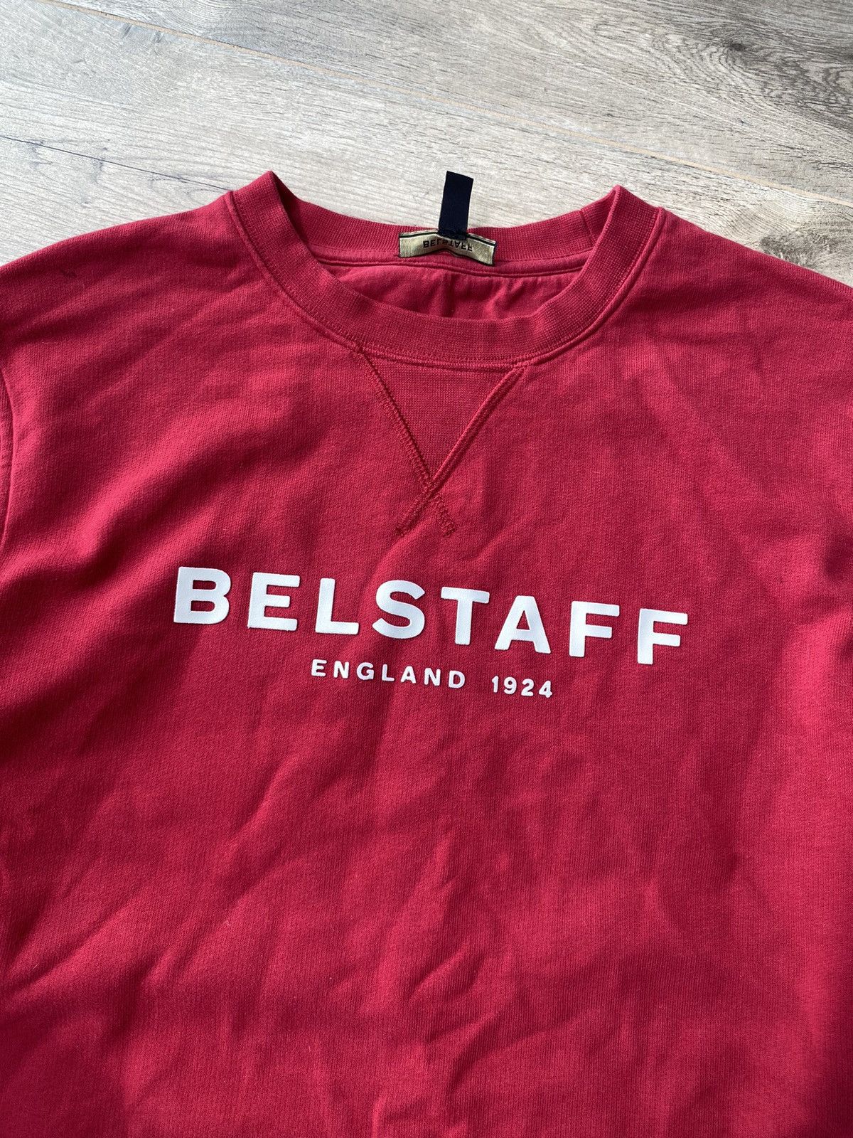 Belstaff Belstaff Logo Vintage Sweatshirt Size US L / EU 52-54 / 3 - 5 Thumbnail