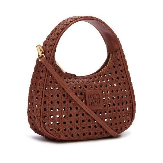 Miu Miu MIU MIU Wander Brown Hobo Bag New & Authentic Size ONE SIZE - 2 Thumbnail