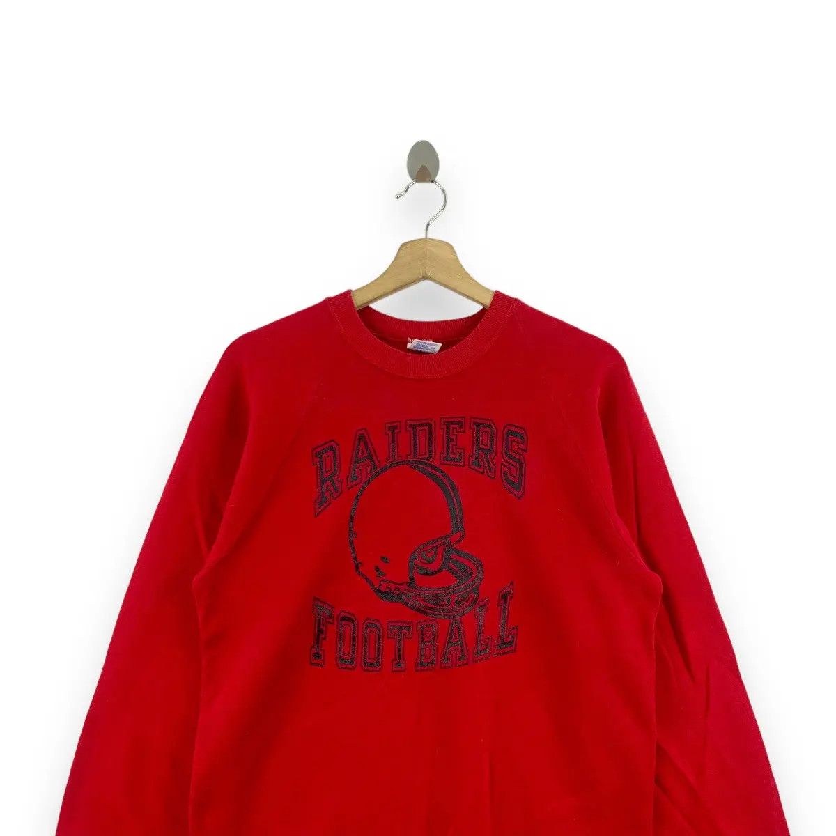 Vintage Vintage 90’ LAS VEGAS RAIDERS NFL Football Sweatshirt Size L / US 10 / IT 46 - 2 Thumbnail