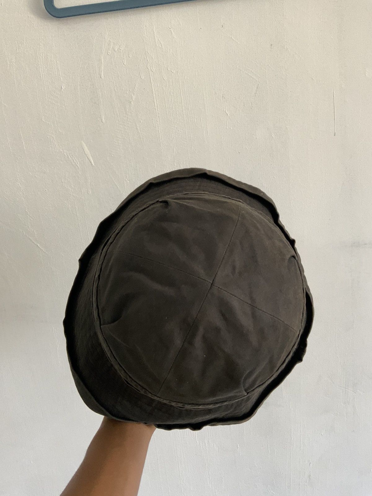 Japanese Brand Top Valu Fade Black Outdoor Bucket Hat Size ONE SIZE - 6 Thumbnail