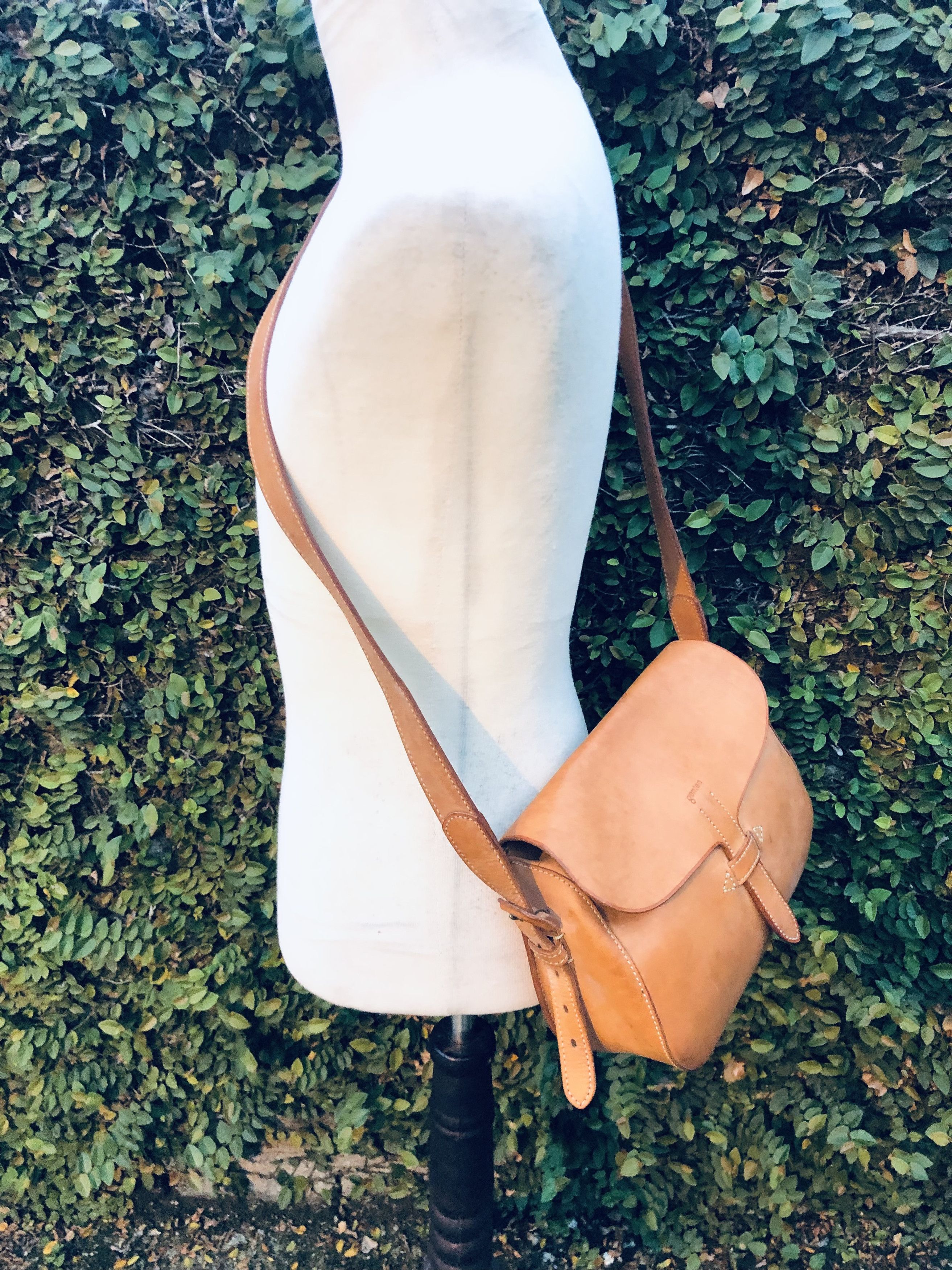 Genuine Leather Japanese Genten Genuine Leather Style Crossbody Bag Size ONE SIZE - 6 Thumbnail