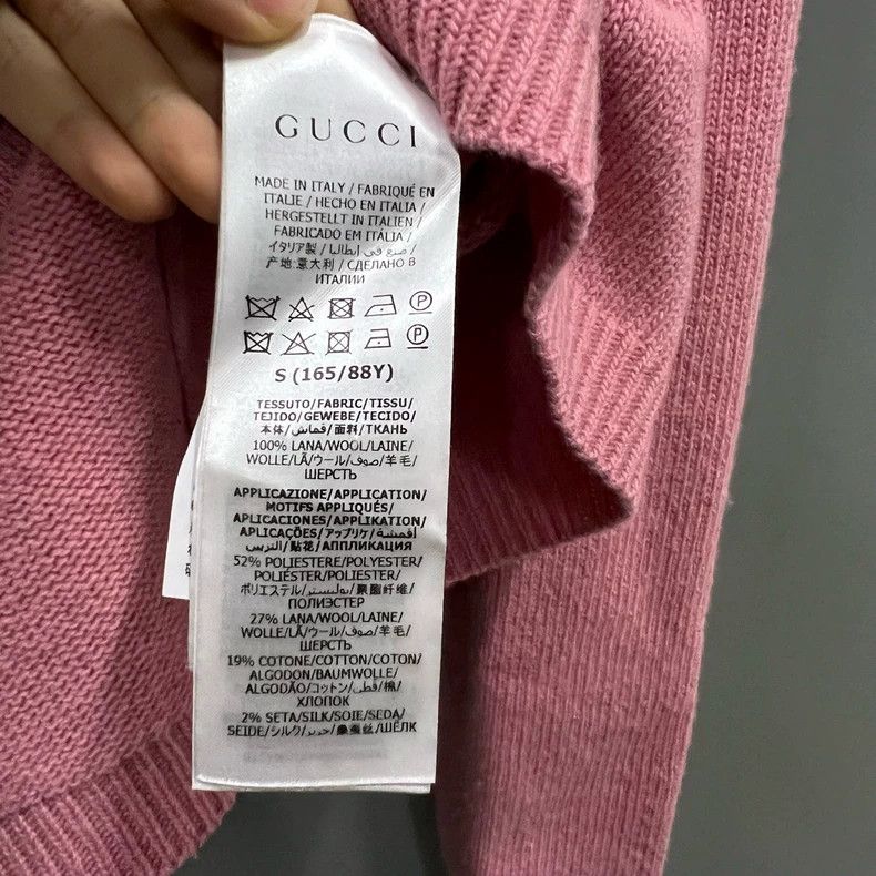 Gucci Gucci Cartoon cat embellished knitwear 2502-Nextarrow Size US S / EU 44-46 / 1 - 4 Thumbnail