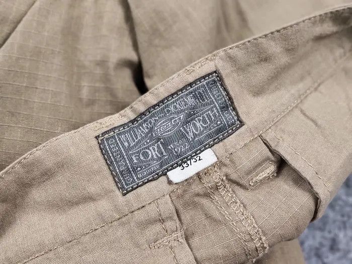 Dickies Vintage Dickies Fort Worth Beige Ripstop Cargo Pants Travis Size US 33 - 8 Thumbnail