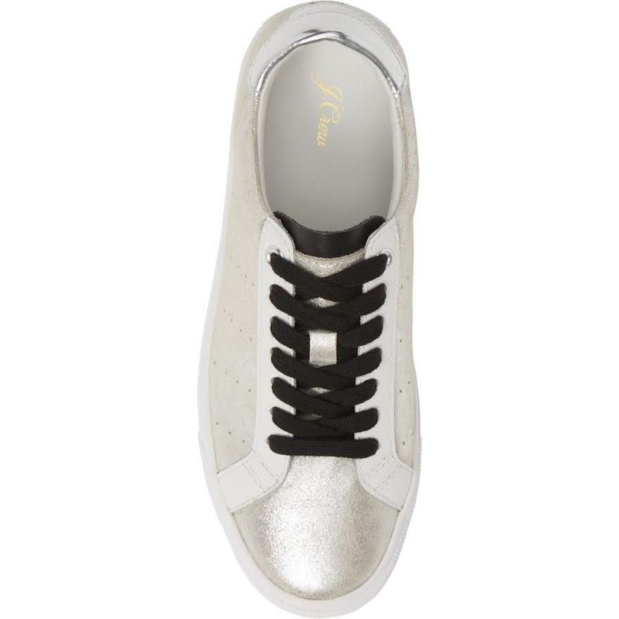 J.Crew J. Crew Saturday Sneaker Metallic | Size 10 | Unique Design Size US 10 / IT 40 - 5 Thumbnail